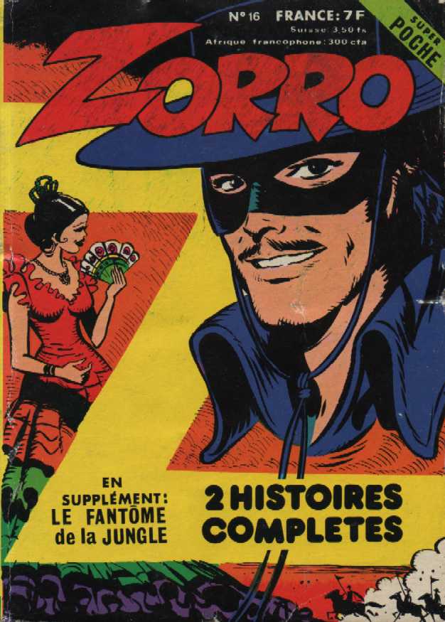 Scan de la Couverture Zorro DPE Greantori n 16